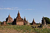 Bagan Myanmar. Htilominlo temple. 